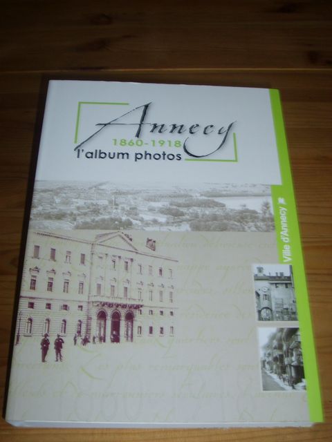 pochette livre photos d'Annecy