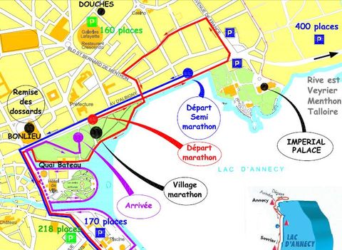 Plan marathon annecy 2010