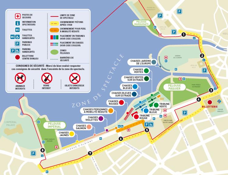 Plan de la fête du lac 2010