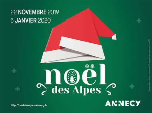Affiche du Noël des Alpes 2019