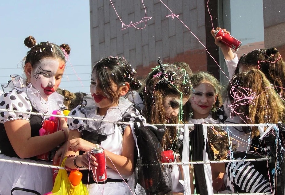 Enfants déguisés carnaval