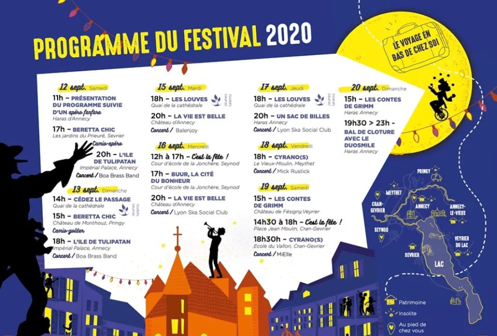 Programme du festival Coup de Théâtre