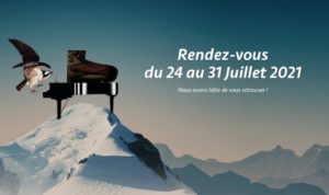 Visuel de l'édition 2021 du Cosmojazz Festival de Chamonix