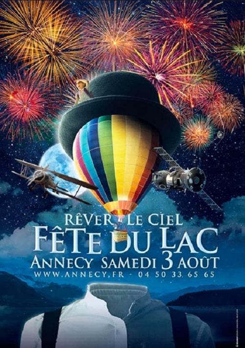 Affiche Fête du Lac Annecy 2019