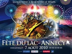 Affiche Fête du Lac Annecy 2020