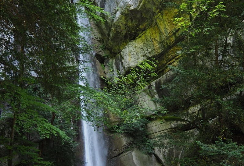 Cascade d'Angon à Talloires-Montmin