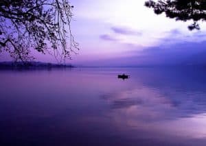 Lac du Bourget romantique