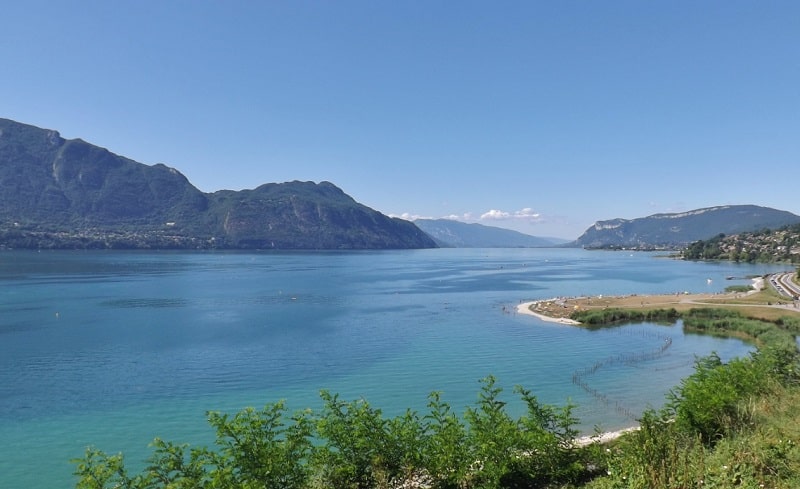 Le Lac du Bourget en Savoie