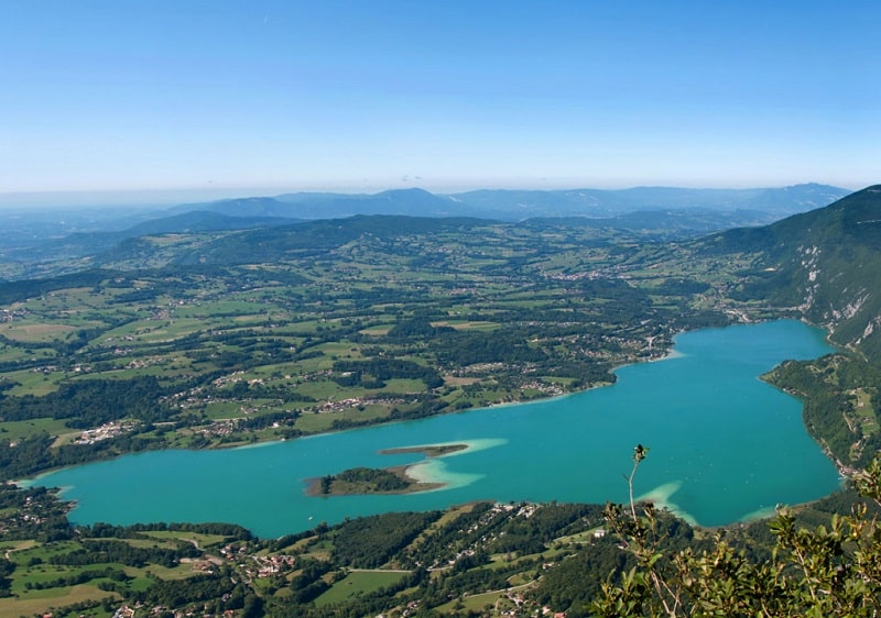 Lac d'Aiguebelette en Savoie