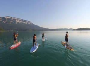 Paddle lac Aiguebelette