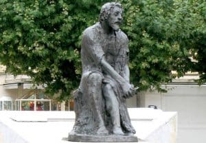 Statue de Michel Servet à Annemasse