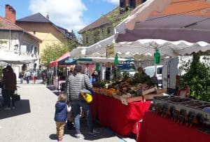 Marché à Cruseilles Haute-Savoie