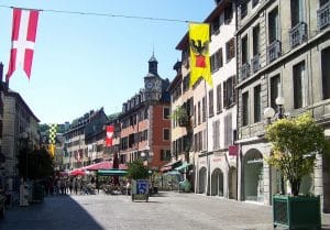 Place Saint-Léger à Chambéry