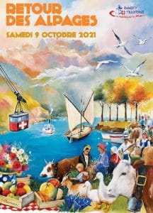 Affiche du retour des Alpages à Annecy