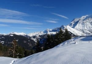 La boucle de Porchery Saint Gervais Mont-Blanc