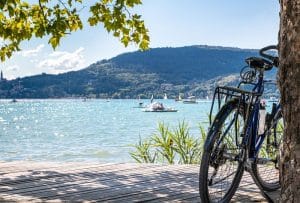 Vélo tour du lac d'Annecy
