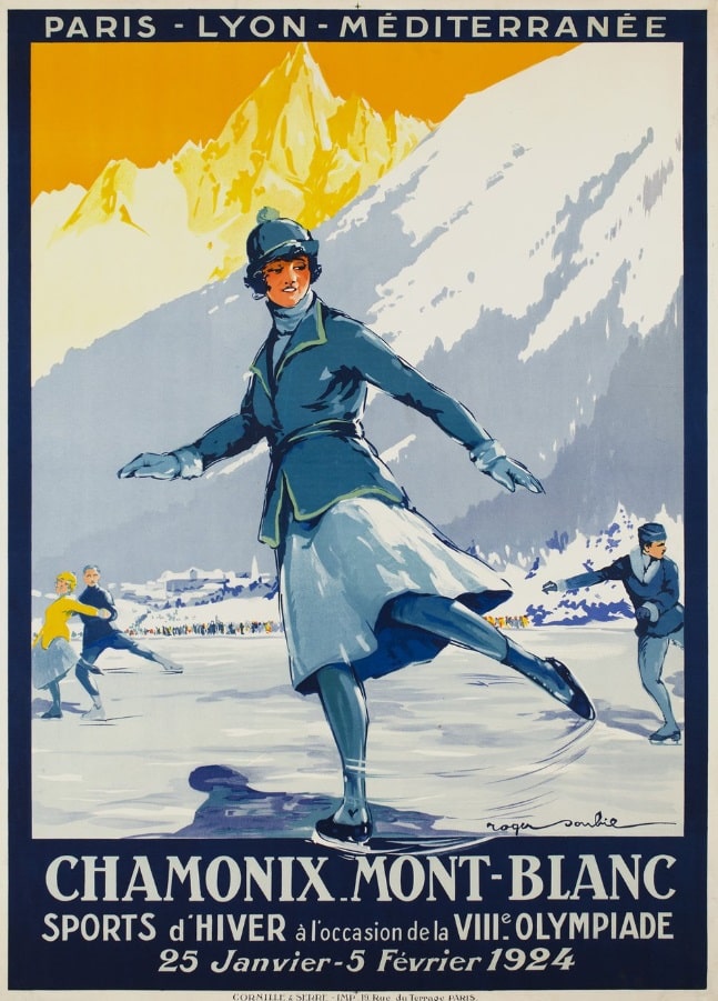 JO chamonix mont-blanc 1924