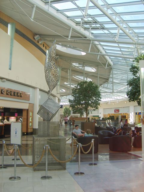 Intérieur du centre commercial