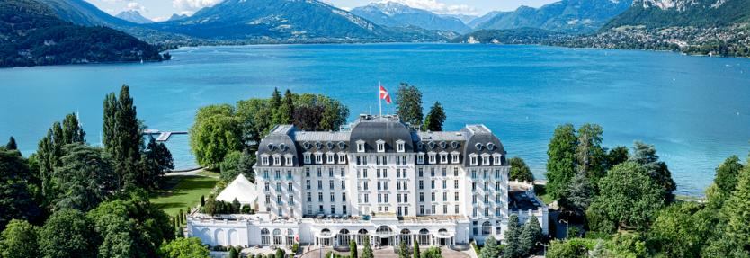 L'Impérial Palace d'Annecy donne un aperçu de la richesse de la ville