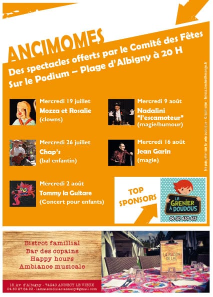 L'affiche d'AnciMômes 2017 à Albigny