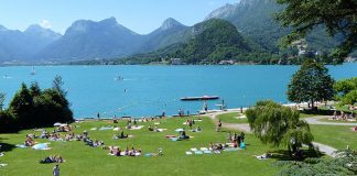 Plage de Talloires