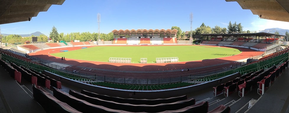 Le stade d'Annecy