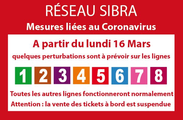 Mesures prises par la Sibra 