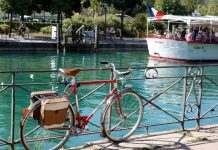 Bicyclette à Annecy