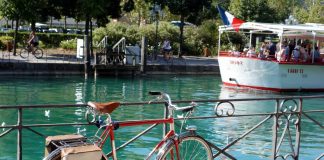 Bicyclette à Annecy