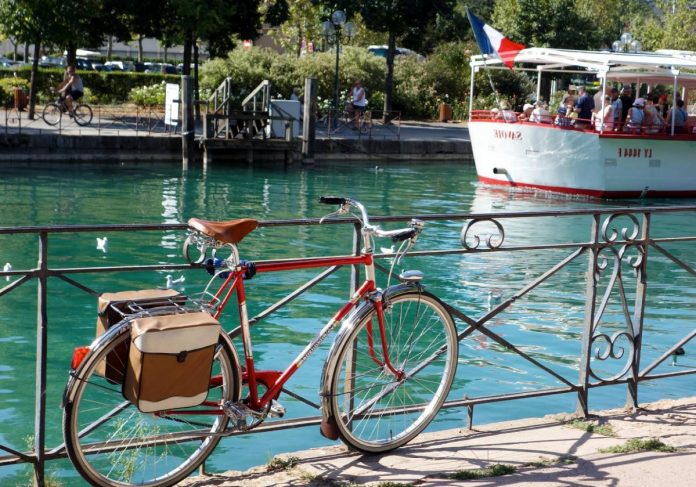 Bicyclette à Annecy