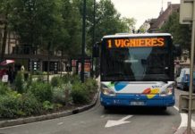 Bus du réseau Sibra à Annecy