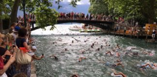 triathlon pont des amours annecy