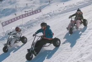 Kart des neiges à Avoriaz