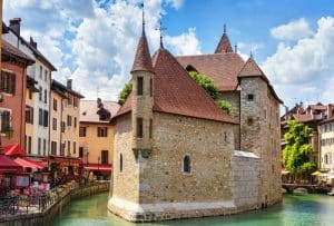 Le palais de l'Ile à Annecy