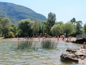 Plage de Doussard Lac d'Annecy