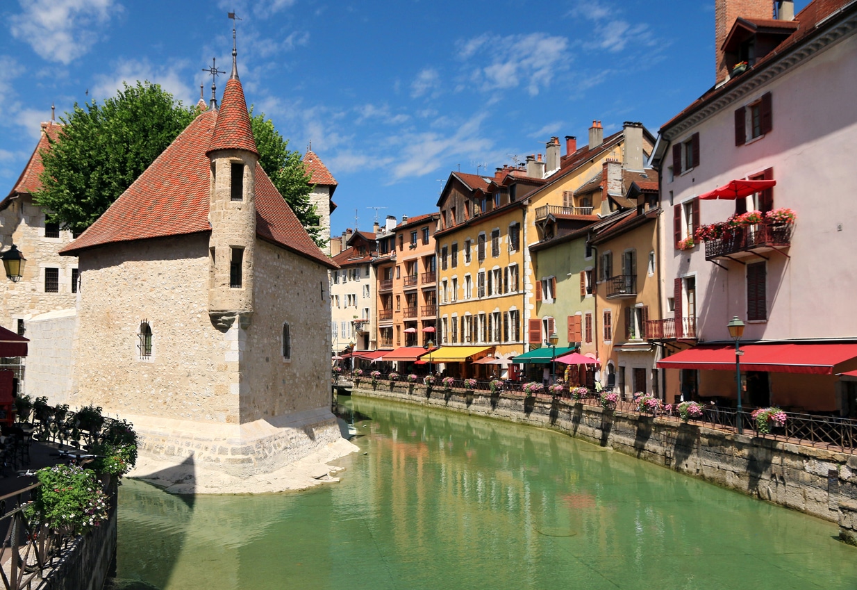 paysage veille ville Annecy