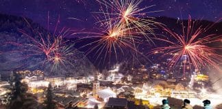 Feu d'artifice du 31 décembre à la Clusaz