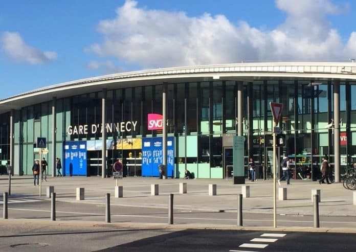 La gare d'Annecy