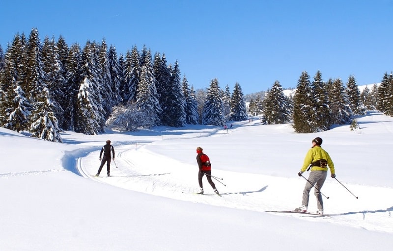 Ski de fond station La Féclaz - Grand Revard