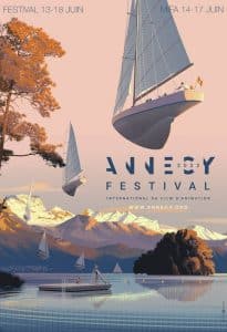 Affiche du Festival International du Film d'Animation d'Annecy en 2022