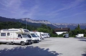 Aire de camping car de Faverges Haute-Savoie