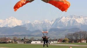 Annemasse saut en parachute