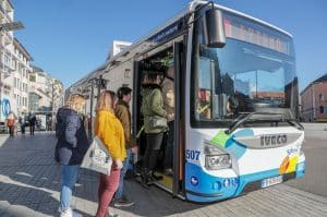 Bus gratuit à Annecy l'été