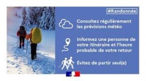 Consigne de sécurité en montagne