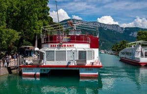 Croisière lac Annecy mariage