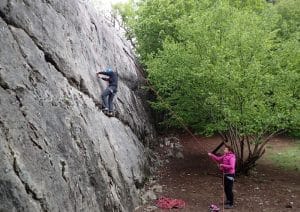 Escalade Angon Talloires