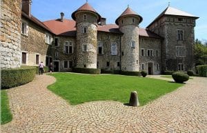 Jardin du château de Thorens