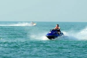 Jet ski lac d'Annecy