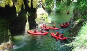 Kayak sur le Chéran