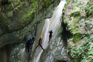 Le canyon de Ternèze Bauges © Verticale Aventure